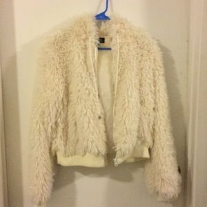 Furry Bomber jacket